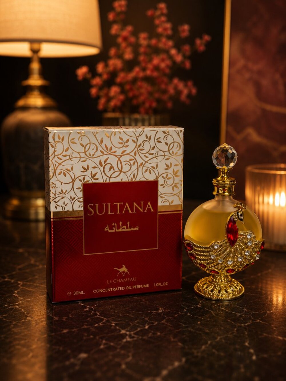 SULTANA Oil perfume By Le Chameau for Woman 30ml 1.0FL.Oz